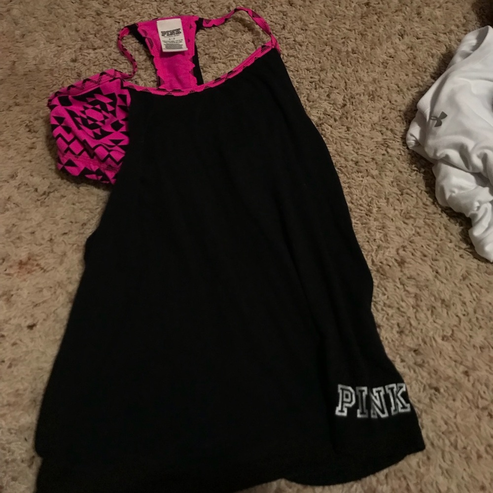 Tank top from pink